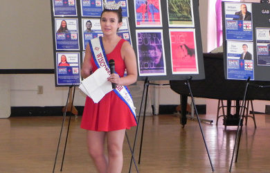 GAB visits St. Anthony’s High School with Miss High School America (Photos)