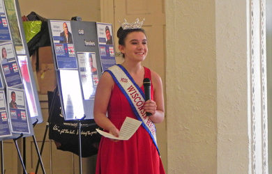 Miss Wisconsin High School Visits St. Anthony’s Elementary (Photo Gallery)