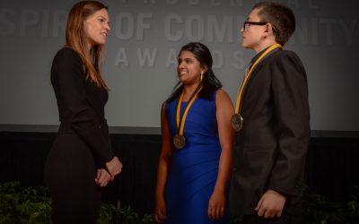 GAB Peer Ambassador receives Daily Point of Light Award