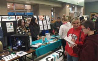 8th Graders Flock Towards GAB at GHS Transition Night