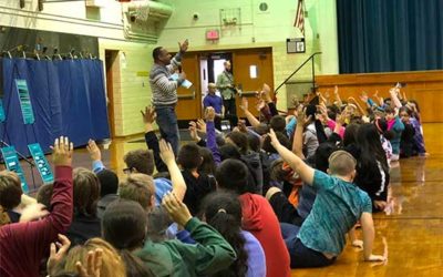 GAB & FRIENDS VISIT A.E. BURDICK SCHOOL