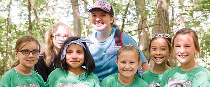 GIRL SCOUTS INTRODUCED TO GAB AT CAMP ALICE CHESTER