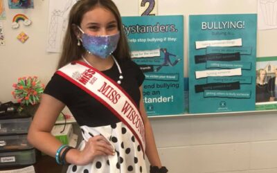 LEIA RIOS SPEAKS TO JUNIOR GIRL SCOUT TROOP AT MILL VALLEY ELEMENTARY